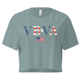 Old Glory VB crop top