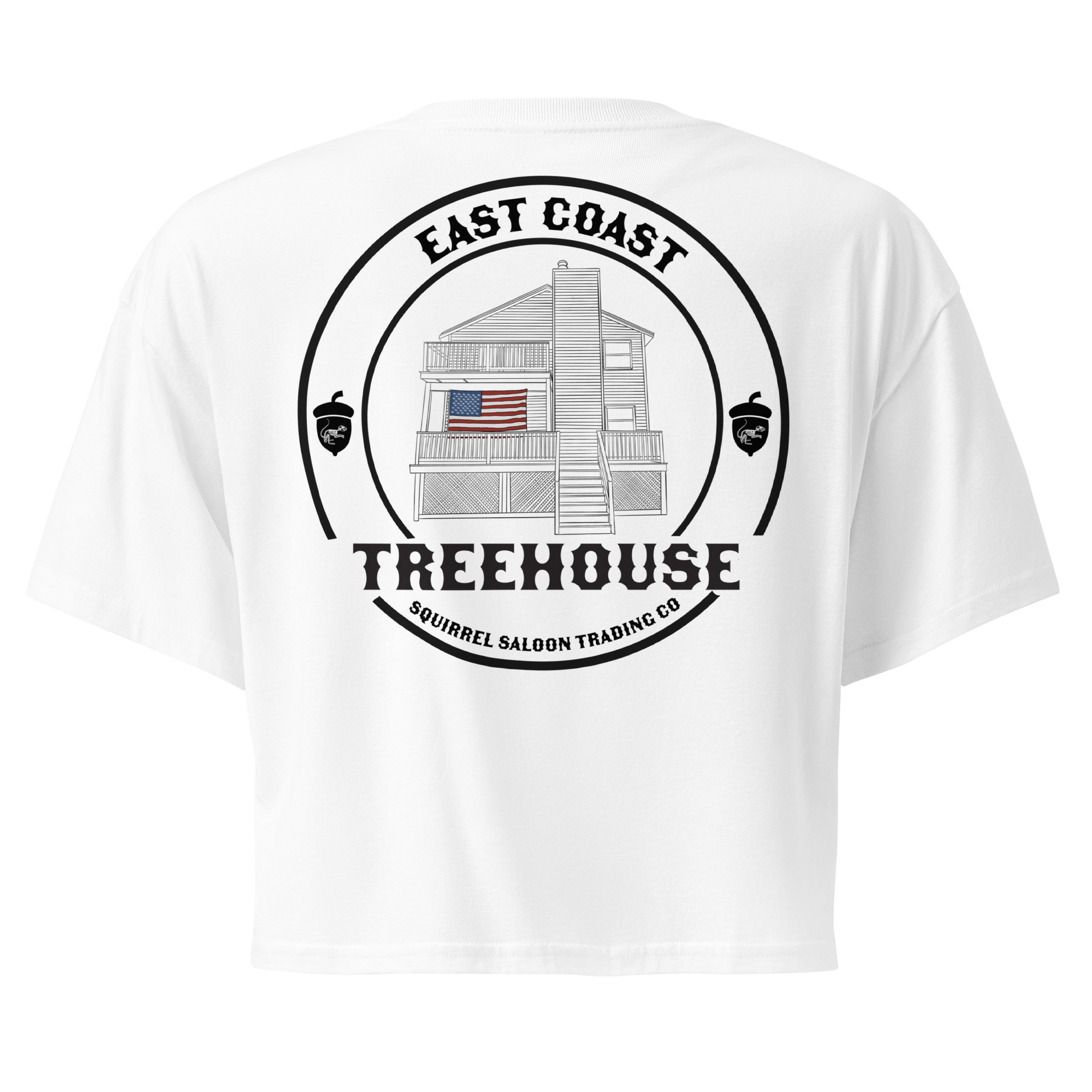 East Coast Treehouse crop top