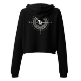 Squirrel Compass Crop Hoodie