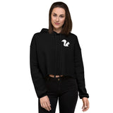 Squirrel Compass Crop Hoodie