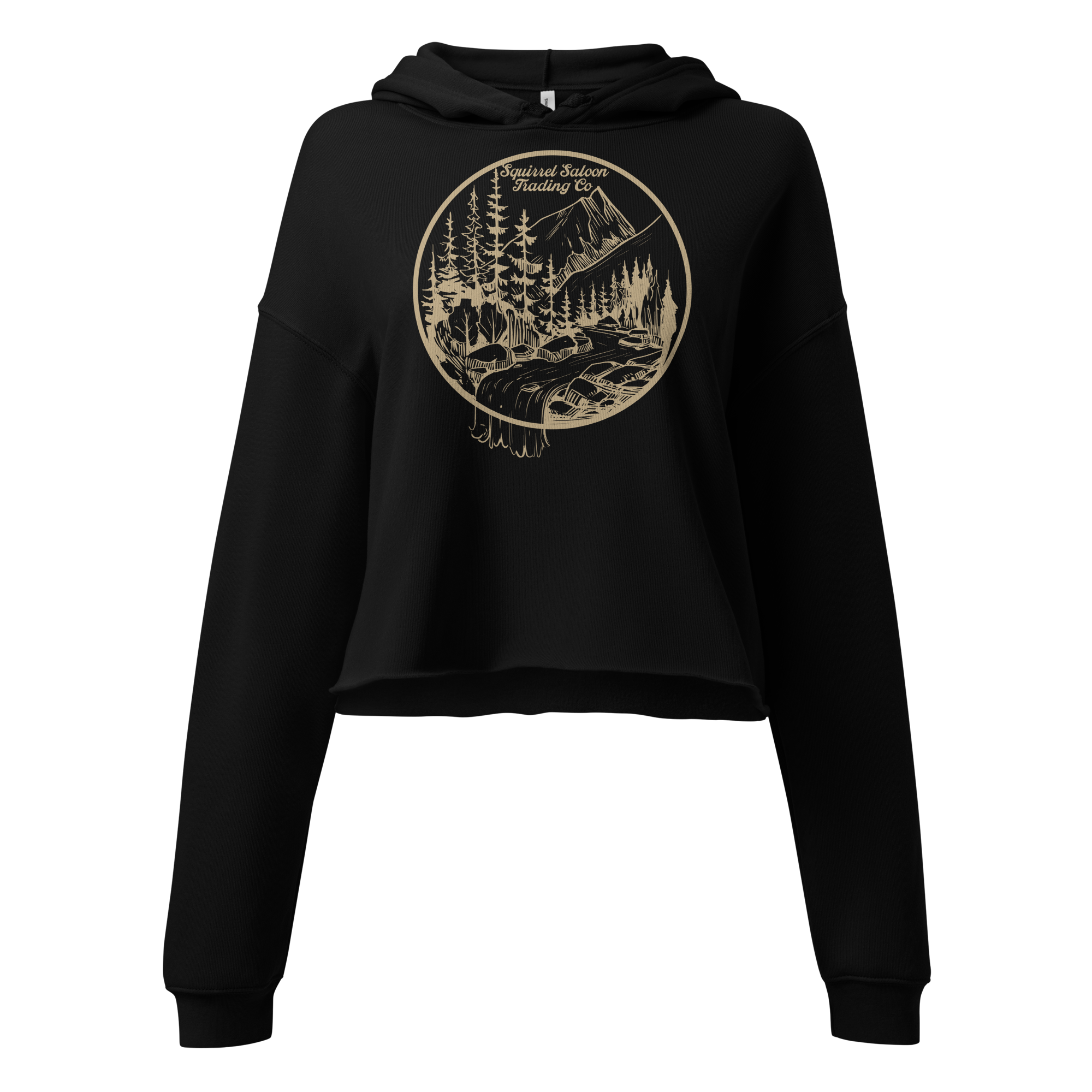 Squirrel Creek Crop Hoodie