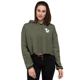 Mile High Squirrel Crop Hoodie