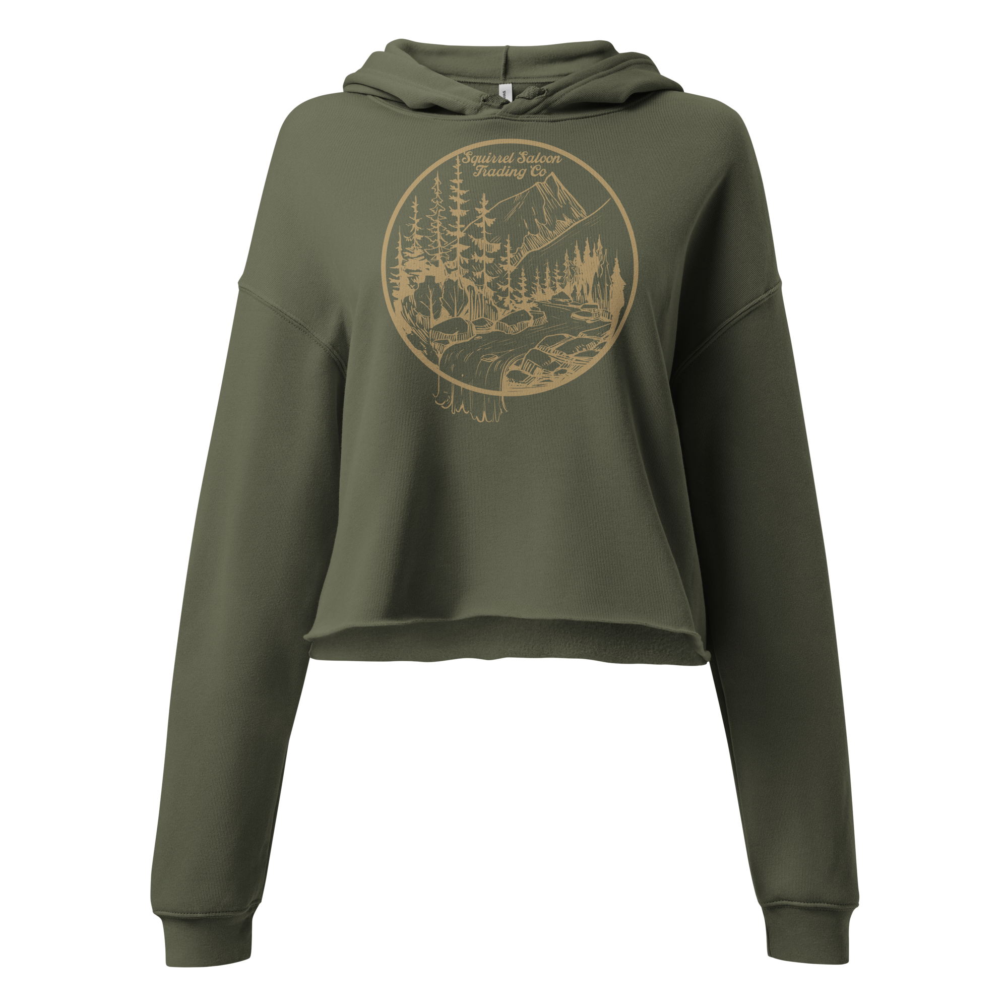 Squirrel Creek Crop Hoodie