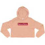 Golden Squirrel Crop Hoodie