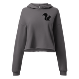 Squirrel Compass Crop Hoodie