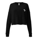 Lil Squirrel Crop Sweatshirt