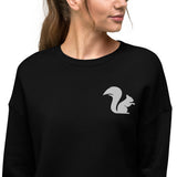 Squirrelly Crop Sweatshirt