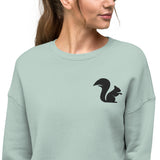 Squirrel Crop Sweatshirt