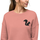 Squirrel Crop Sweatshirt