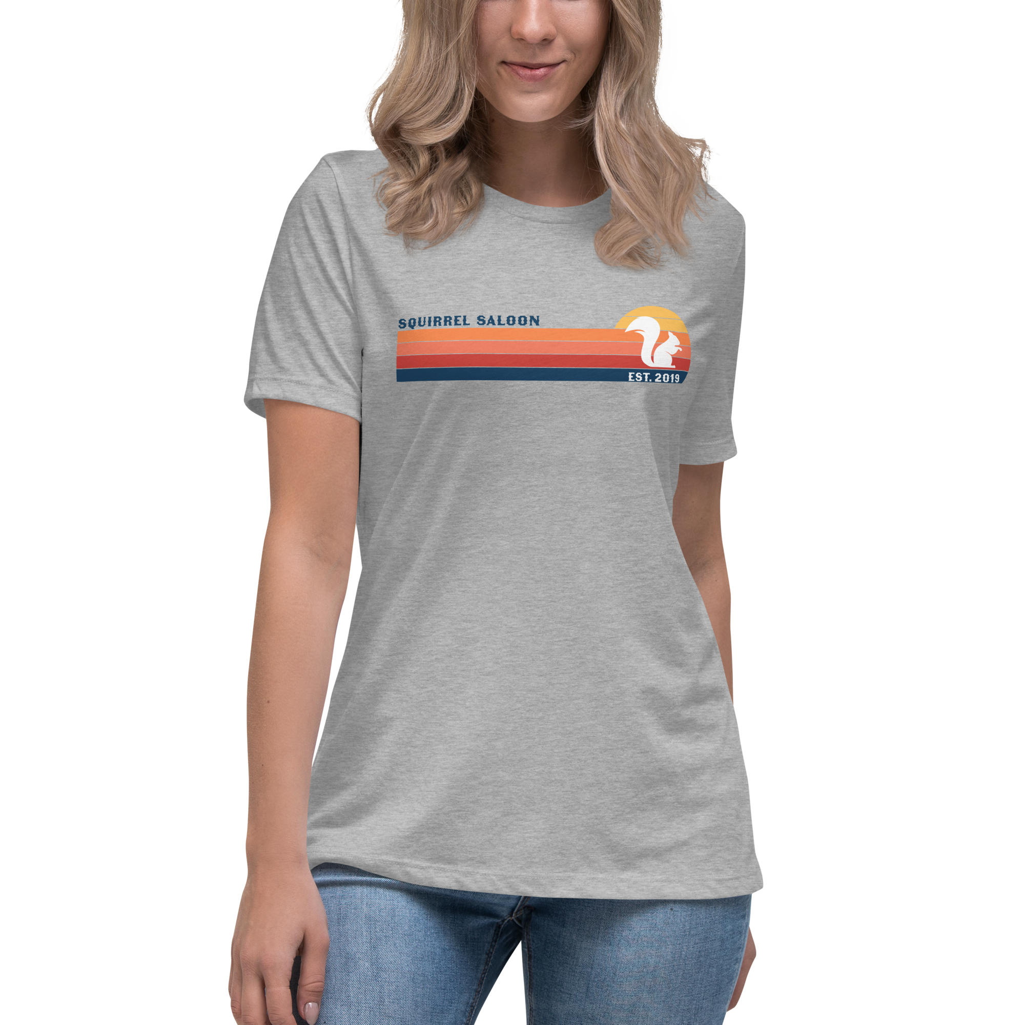 Saloon Retro Women's Relaxed T-Shirt