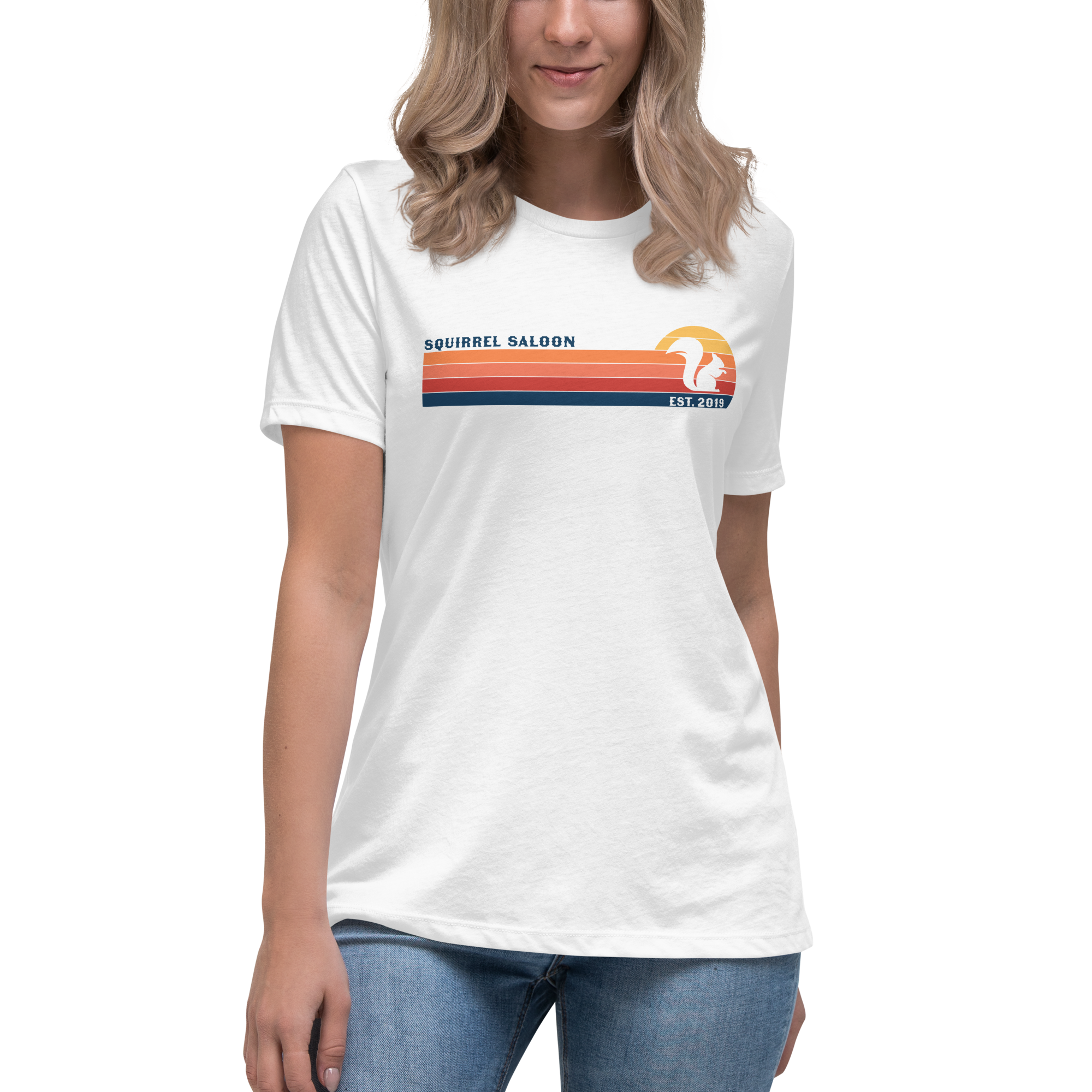Saloon Retro Women's Relaxed T-Shirt