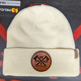 SSTC Leather Patch Beanie