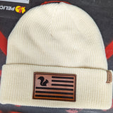 SSTC Leather Patch Beanie