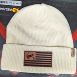 SSTC Leather Patch Beanie