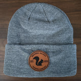 SSTC Leather Patch Beanie
