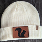 SSTC Leather Patch Beanie