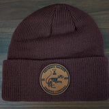 SSTC Leather Patch Beanie