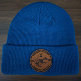 SSTC Leather Patch Beanie