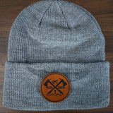 SSTC Leather Patch Beanie