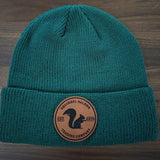 SSTC Leather Patch Beanie