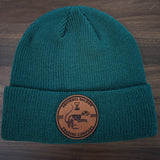 SSTC Leather Patch Beanie