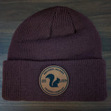 SSTC Leather Patch Beanie