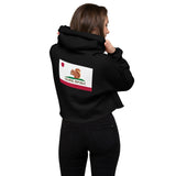 Squirrel Republic v1 crop Hoodie