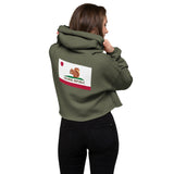 Squirrel Republic v1 crop Hoodie