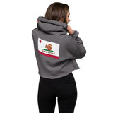 Squirrel Republic v1 crop Hoodie