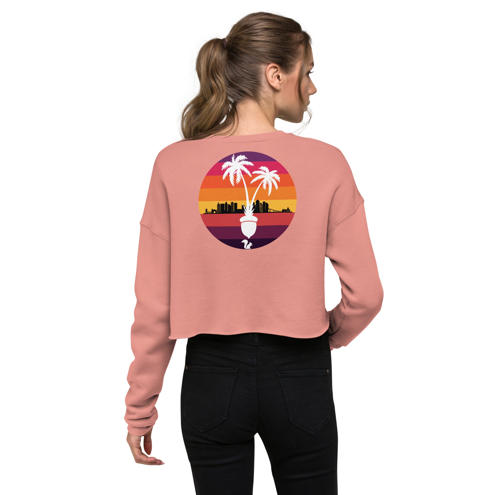 Hansen Womens Sweatshirt San Diego Map Crew